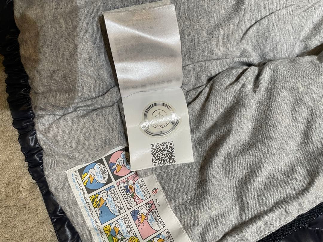 MONCLER ネイビー ダウンジャケット ベビー用