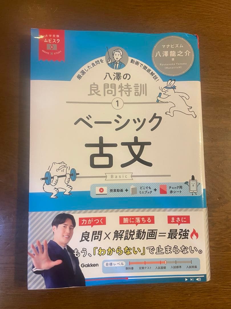 MARCHに現役合格した古文セットです。