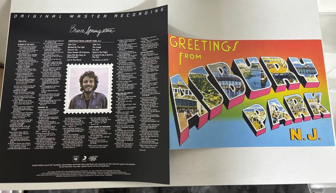 洋楽 Bruce Springsteen GREETINGS FROM ASBURY