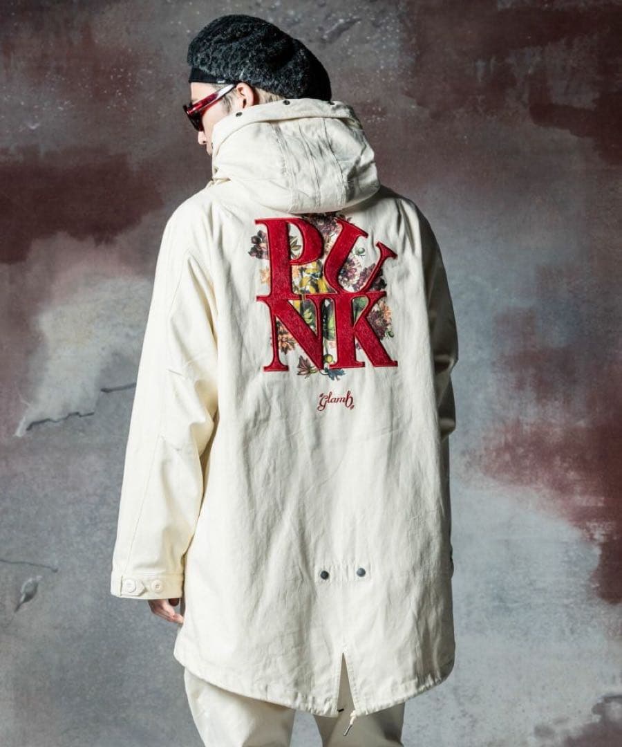 24aw glamb パンクブーケモッズコート　完売Lサイズ