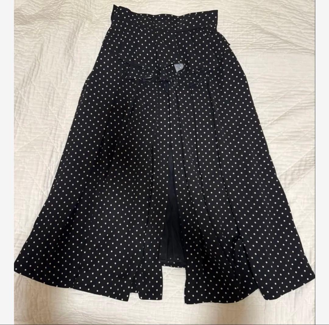 SHE Tokyo Alisia dotシートウキョウドットブラックスカート36