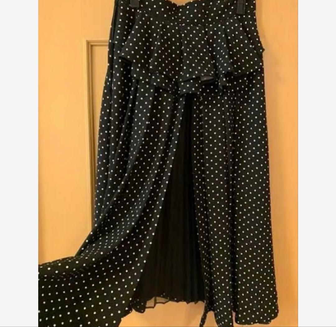 SHE Tokyo Alisia dotシートウキョウドットブラックスカート36