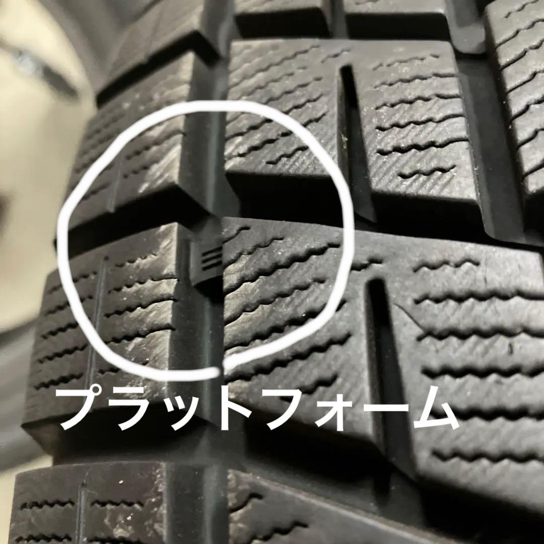 スタッドレスタイヤ 195/65R16 ２本➀