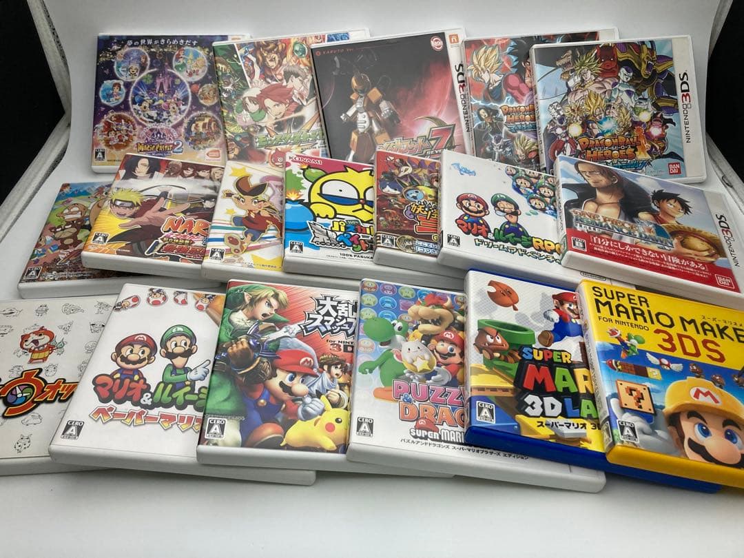 ①ニンテンドー3DSソフト　まとめて　まとめ売り　任天堂