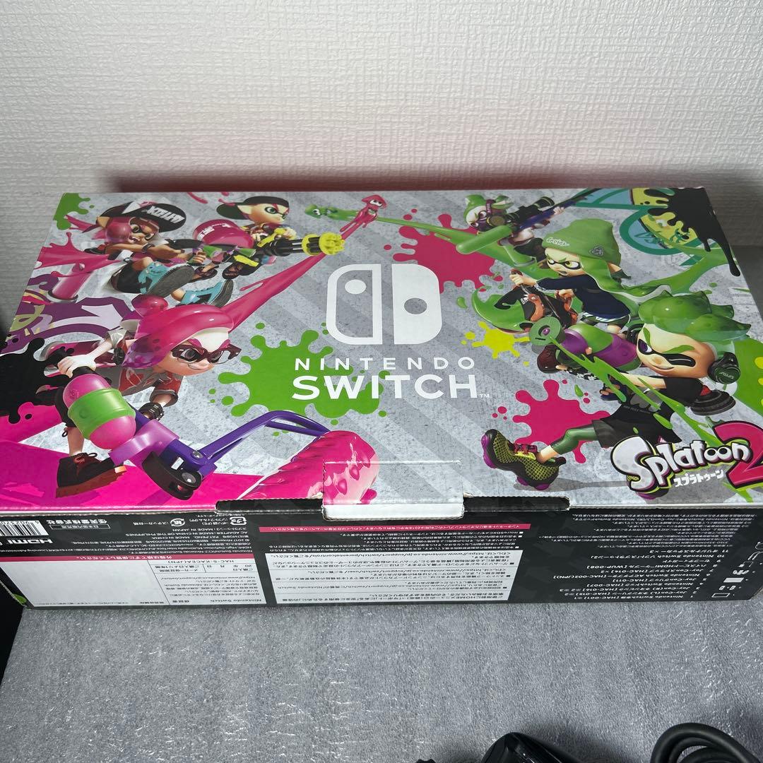【箱付】ニンテンドースイッチ スプラトゥーン2セット 動作確認済