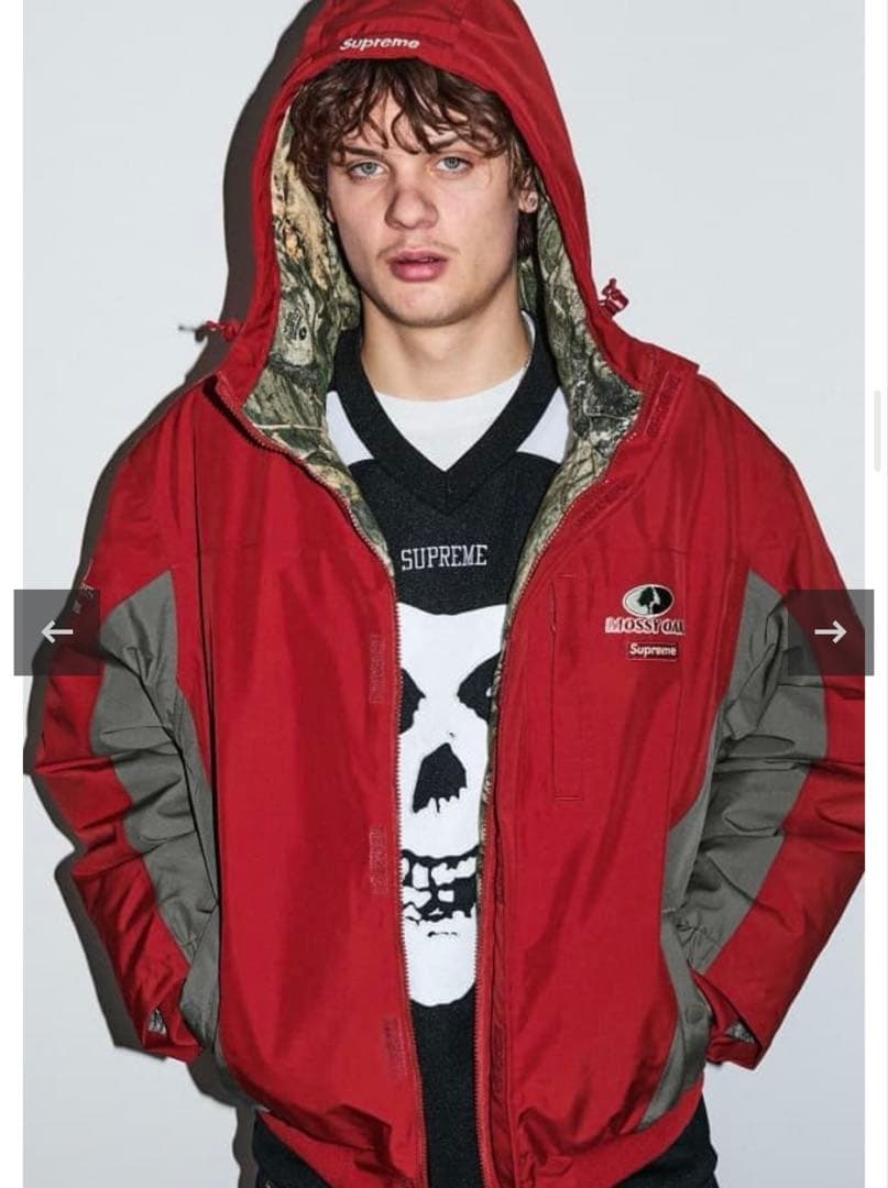 ジャケット・アウター Supreme GORE-TEX Mossy Oak Jacket Red