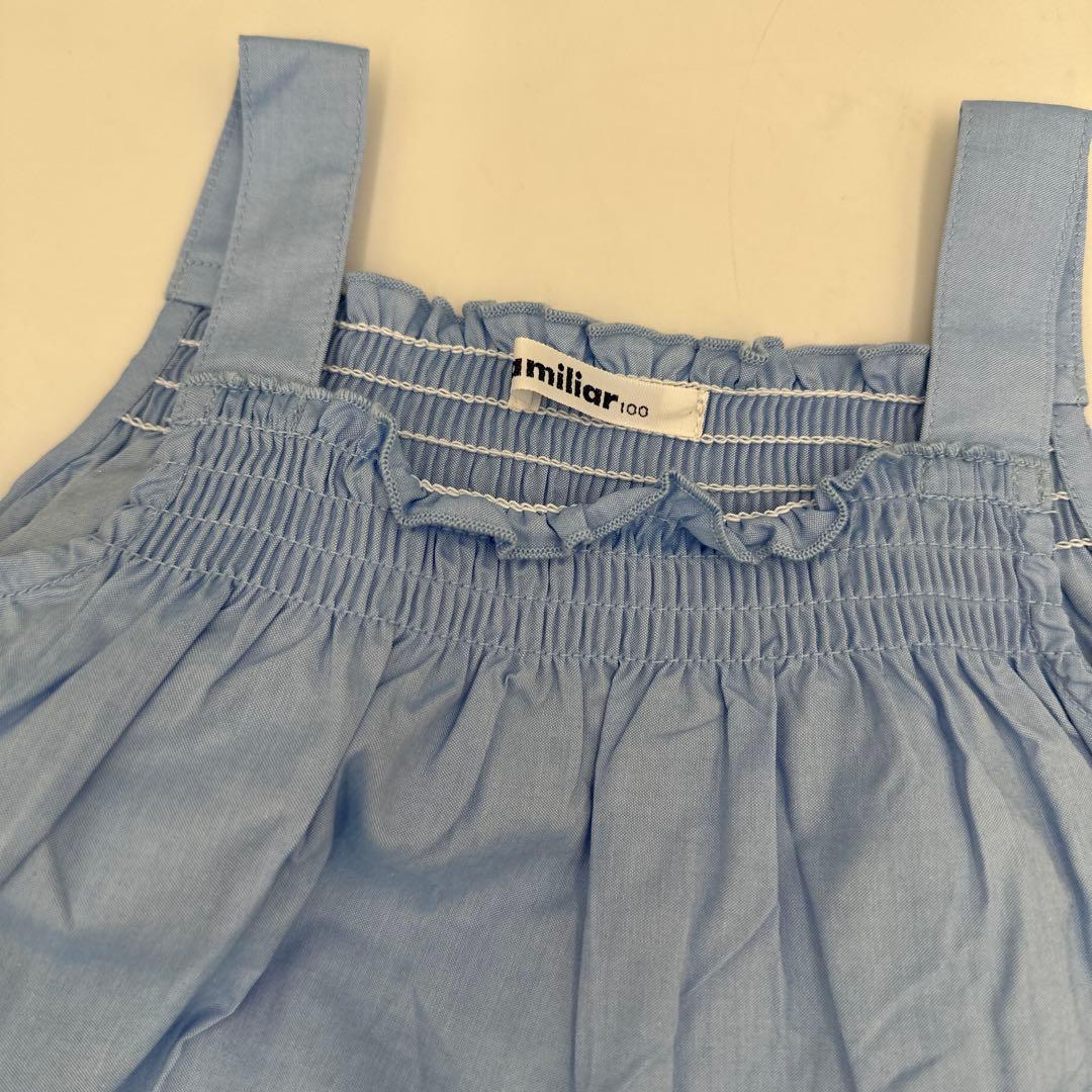 ほぼ未使用　ファミリア　familiar ワンピース　100/80セット　m13