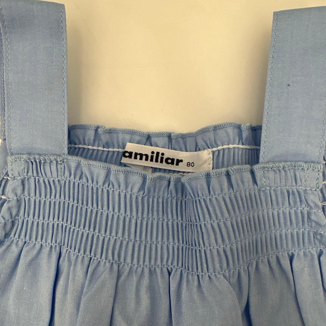 ほぼ未使用　ファミリア　familiar ワンピース　100/80セット　m13