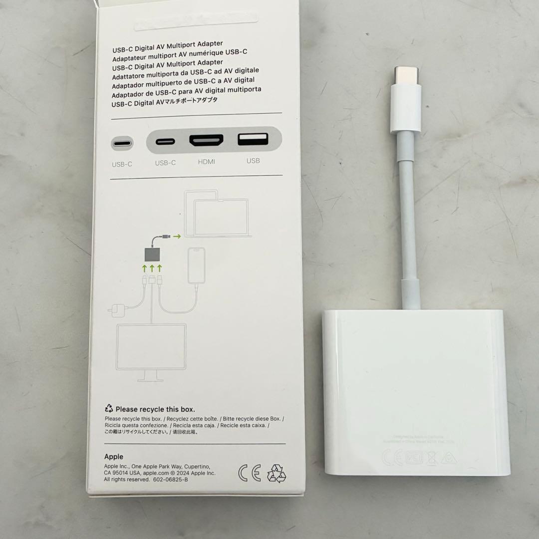 純正アップル USB-C Digital AV Multiportアダプタ
