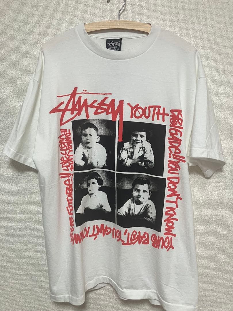 STUSSY✖️4KIDS シングルステッチ　USA生産