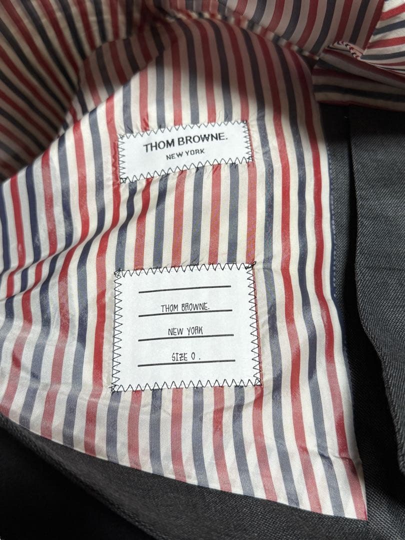 Thom Browne トムブラウン 段返り3ピーススーツ