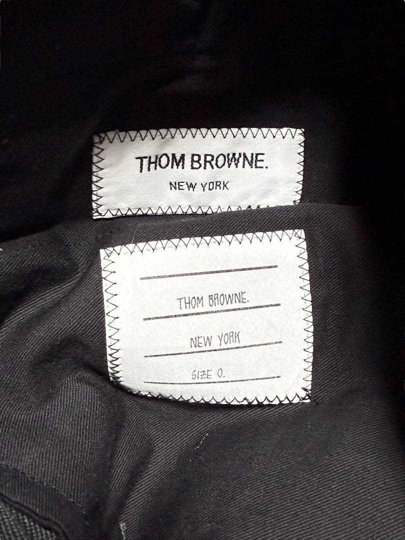 Thom Browne トムブラウン 段返り3ピーススーツ