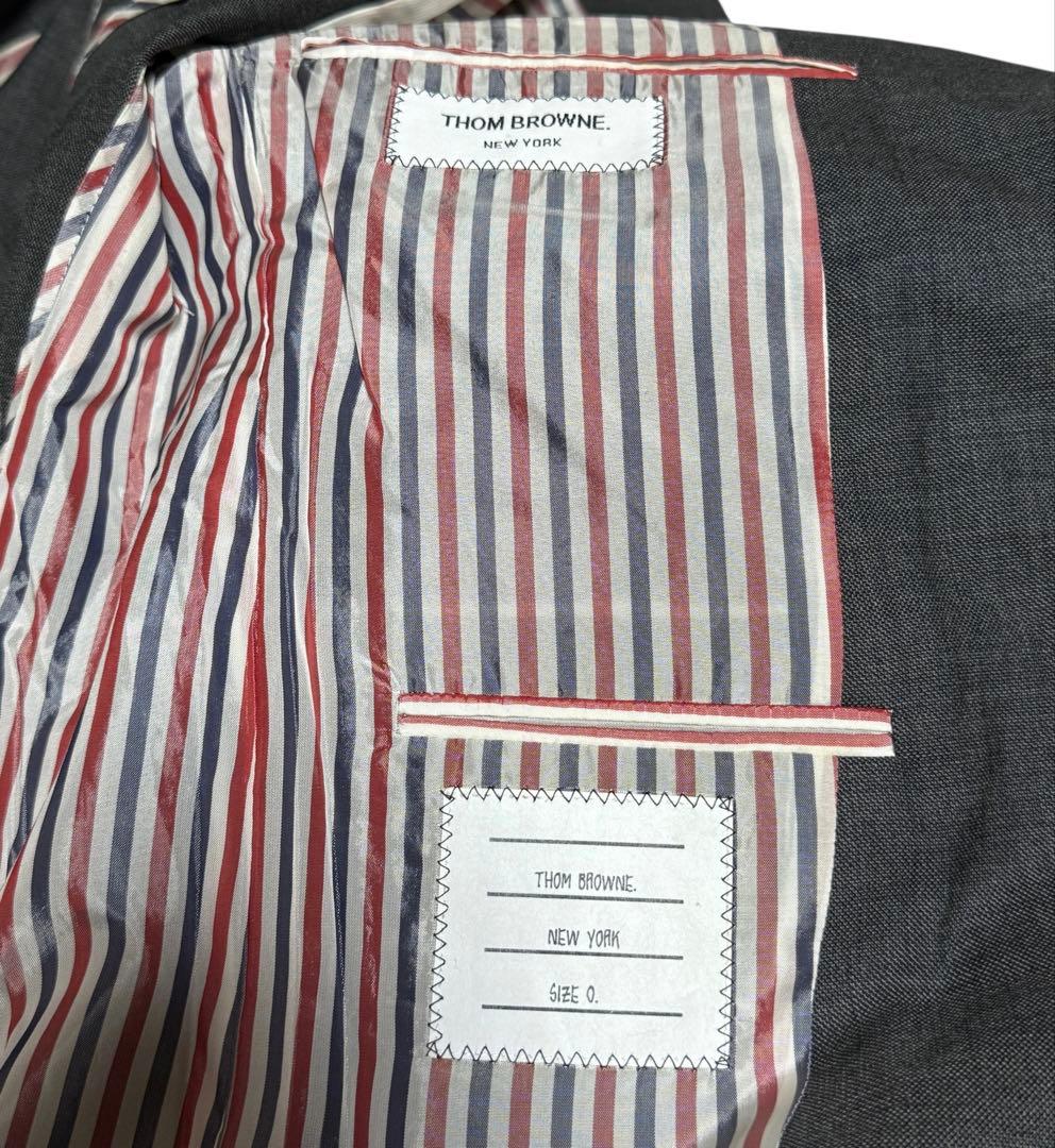 Thom Browne トムブラウン 段返り3ピーススーツ
