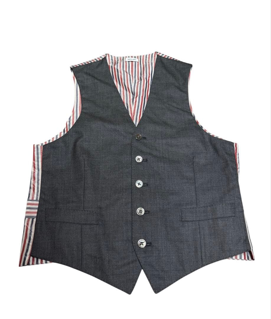 Thom Browne トムブラウン 段返り3ピーススーツ