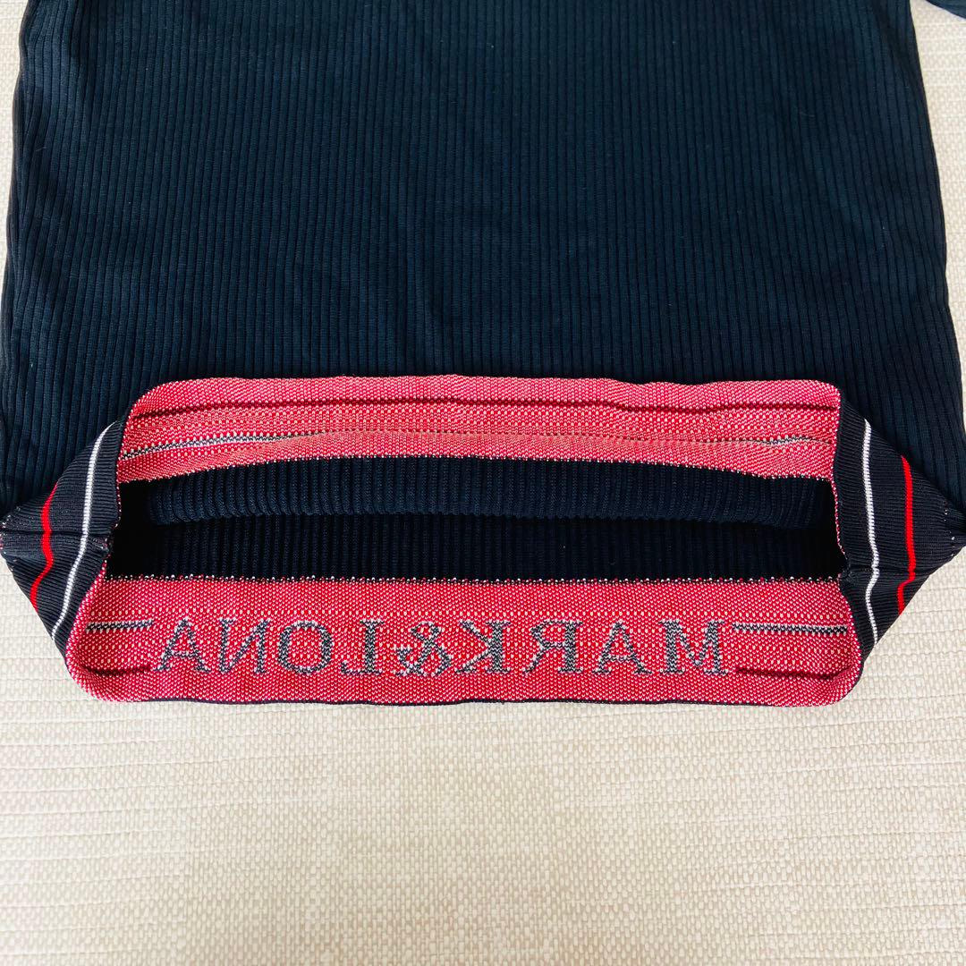 【極美品】マークアンドロナ ポロシャツ ニット ゴルフ ハーフジップ 黒 46