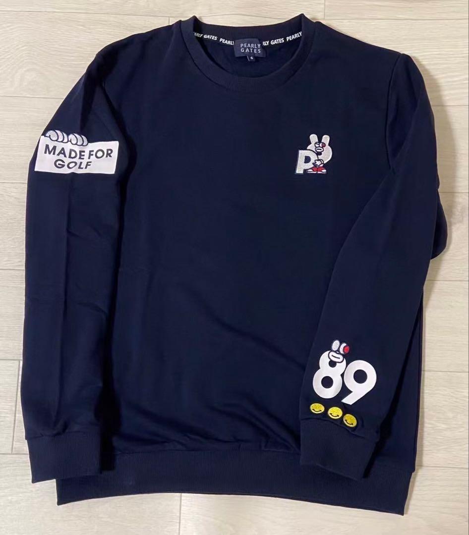 新品 正規品 パーリーゲイツ どうしちゃったPG XXL 紺 サイズ7