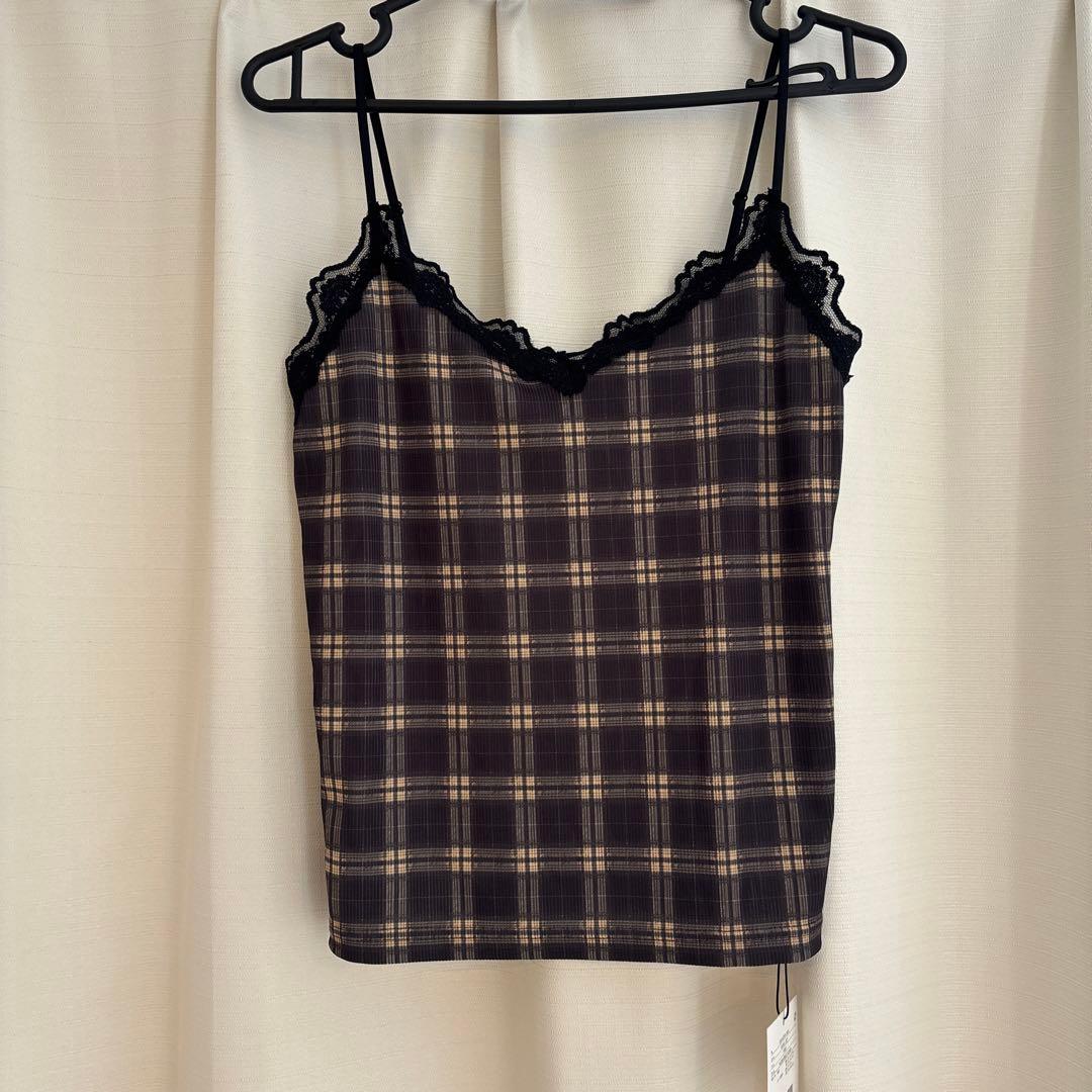 新品　SLY LACE DOCKING キャミソール