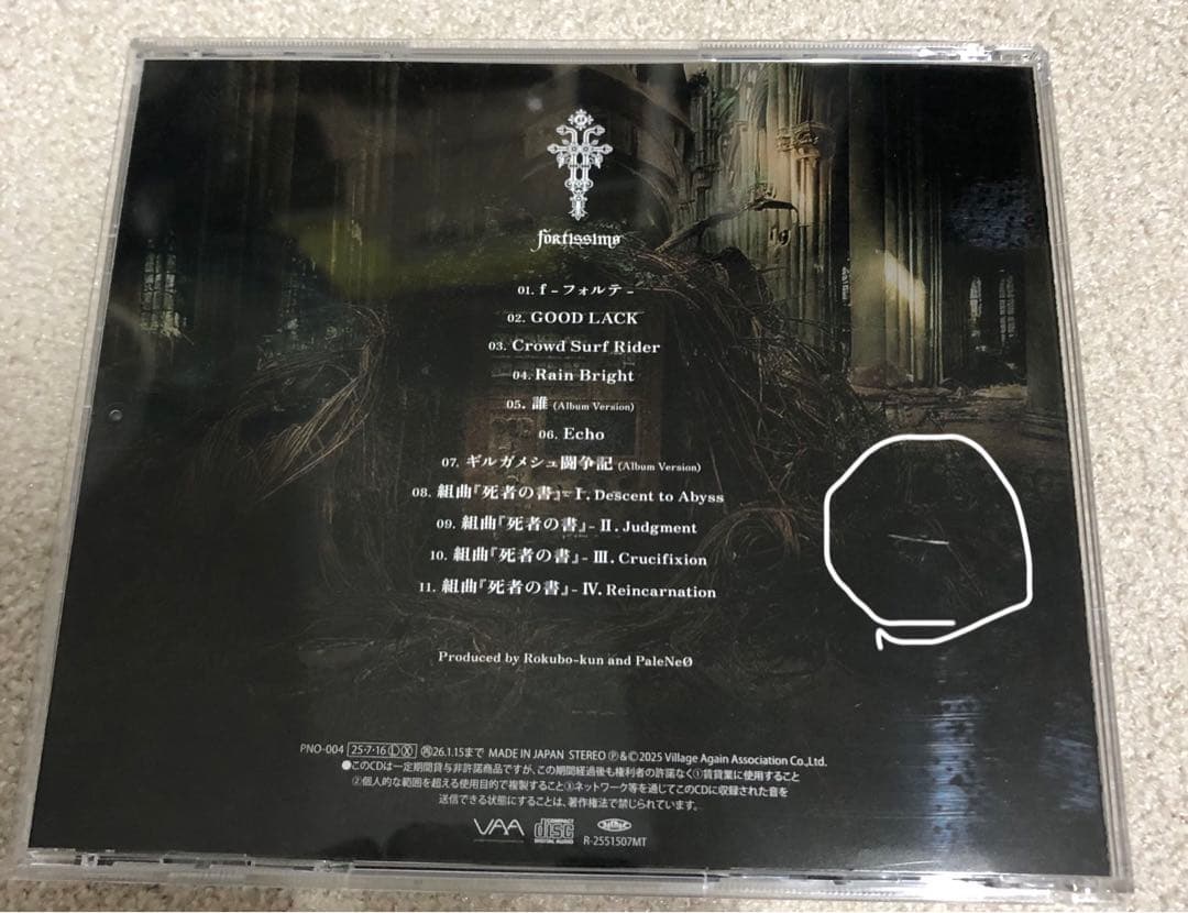 PaleNeo サイン入りCD