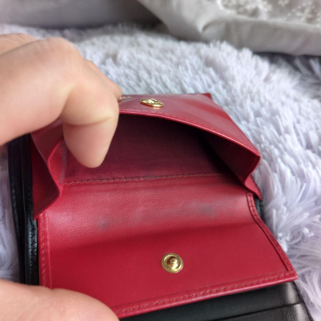 ミュウミュウ　ハート柄二つ折り財布　ウォレット