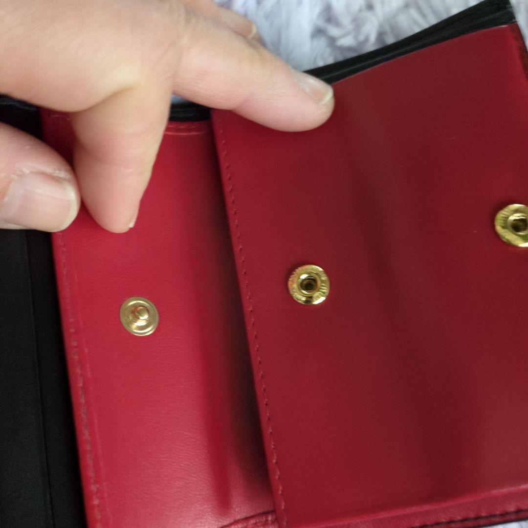 ミュウミュウ　ハート柄二つ折り財布　ウォレット