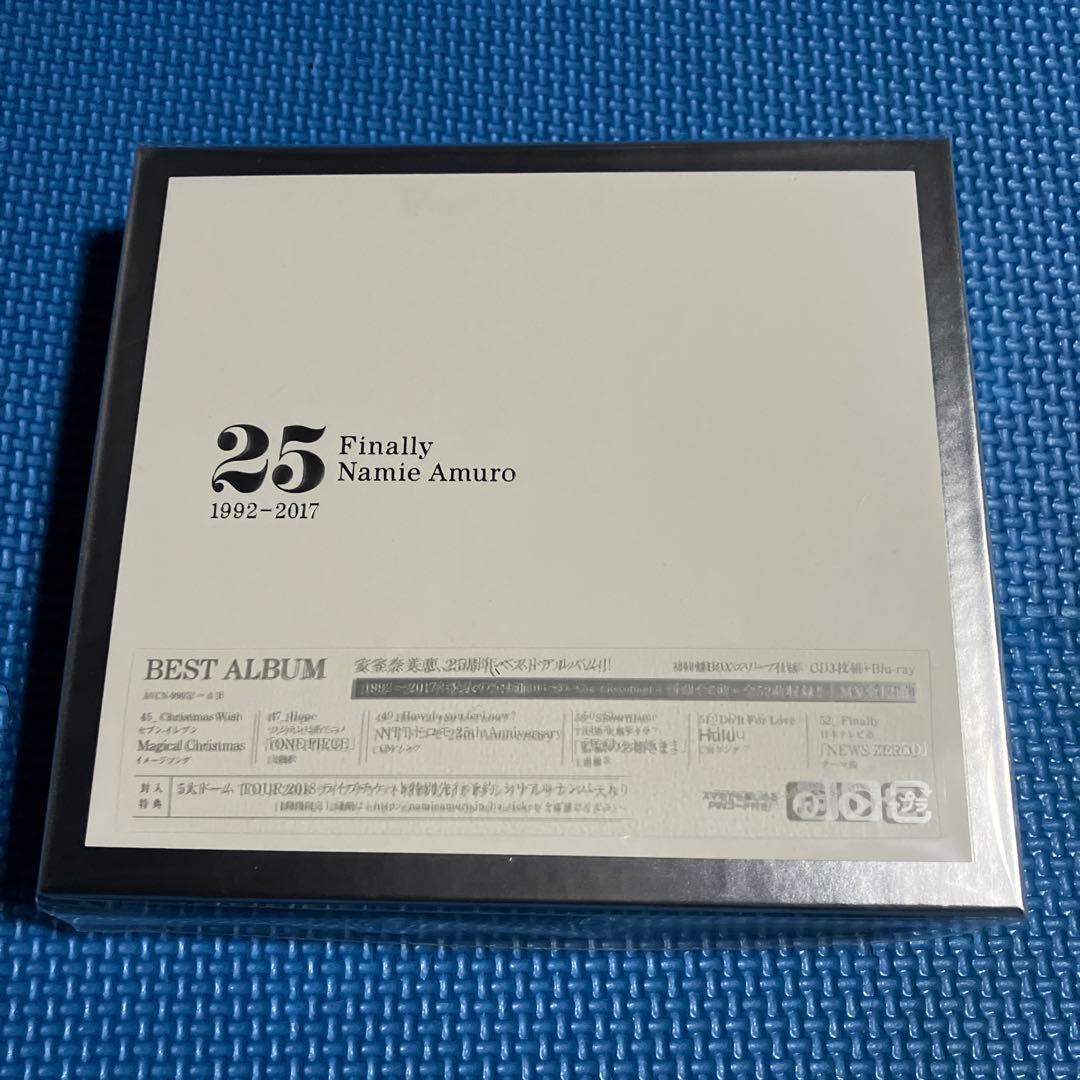 安室奈美恵/Finally 新品 初回盤BOXスリープ仕様 CD+Blu-ray