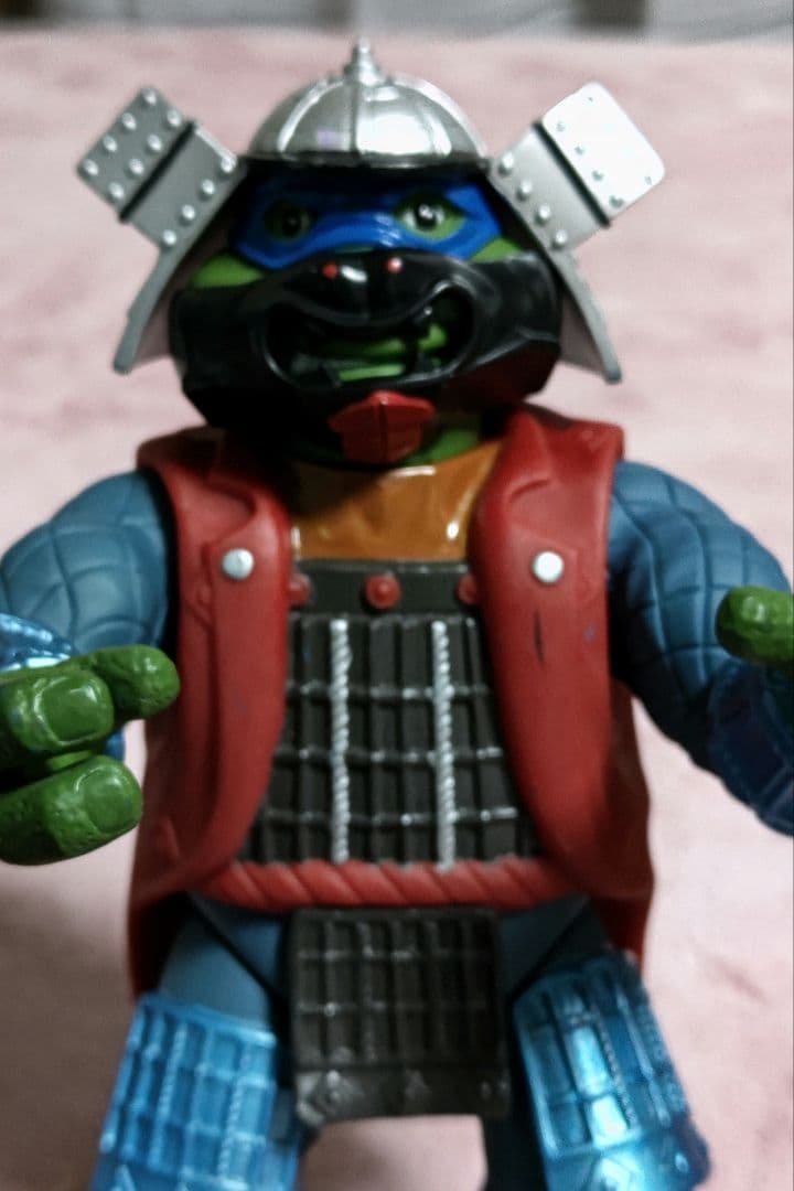 ミュータント　ニンジャ　タートルズ　ジャイアント　サムライ　レオナルドフィギュア