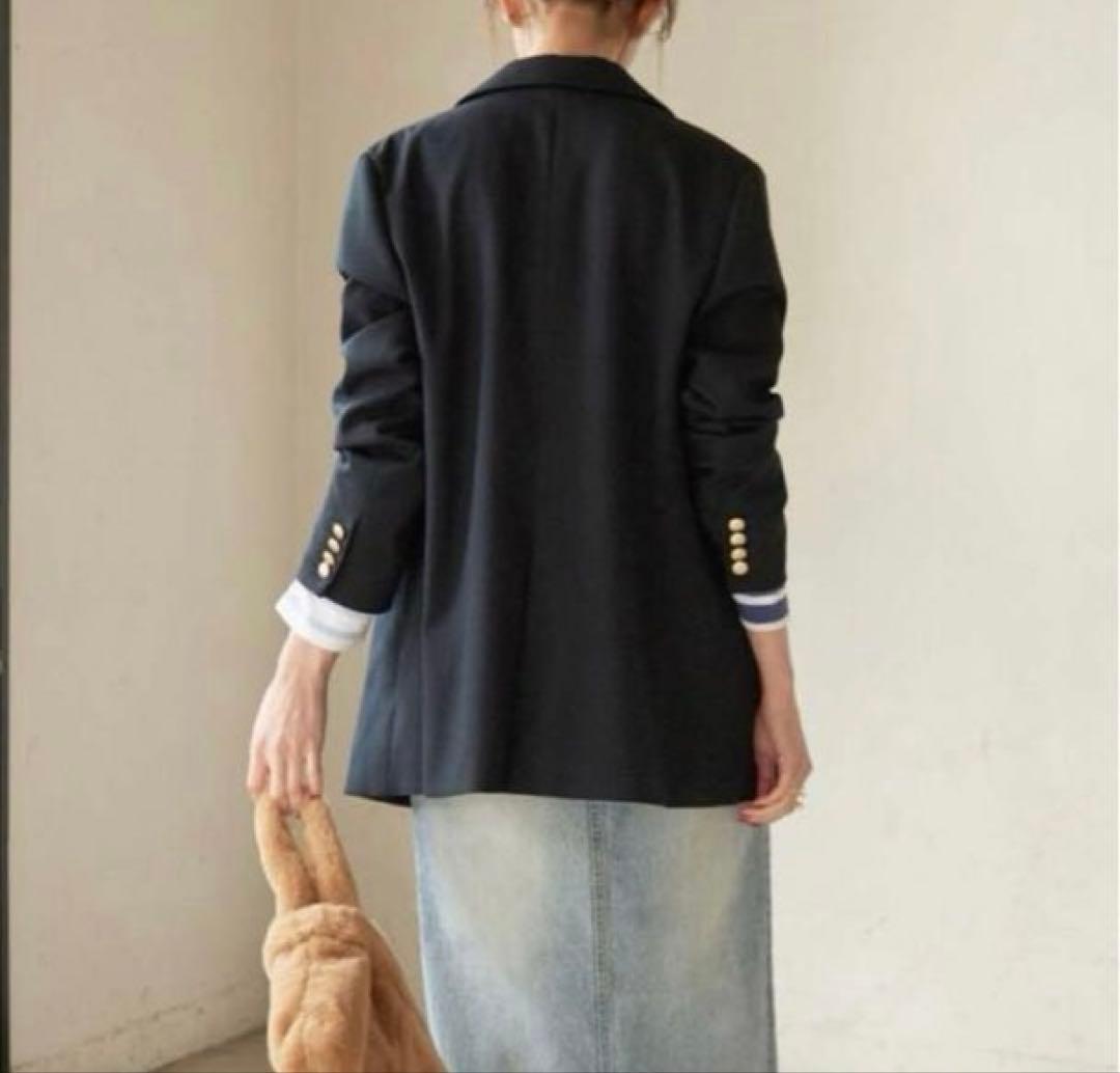 SLOBE IENA 金ボタンブレザー　ジャケット　ネイビー
