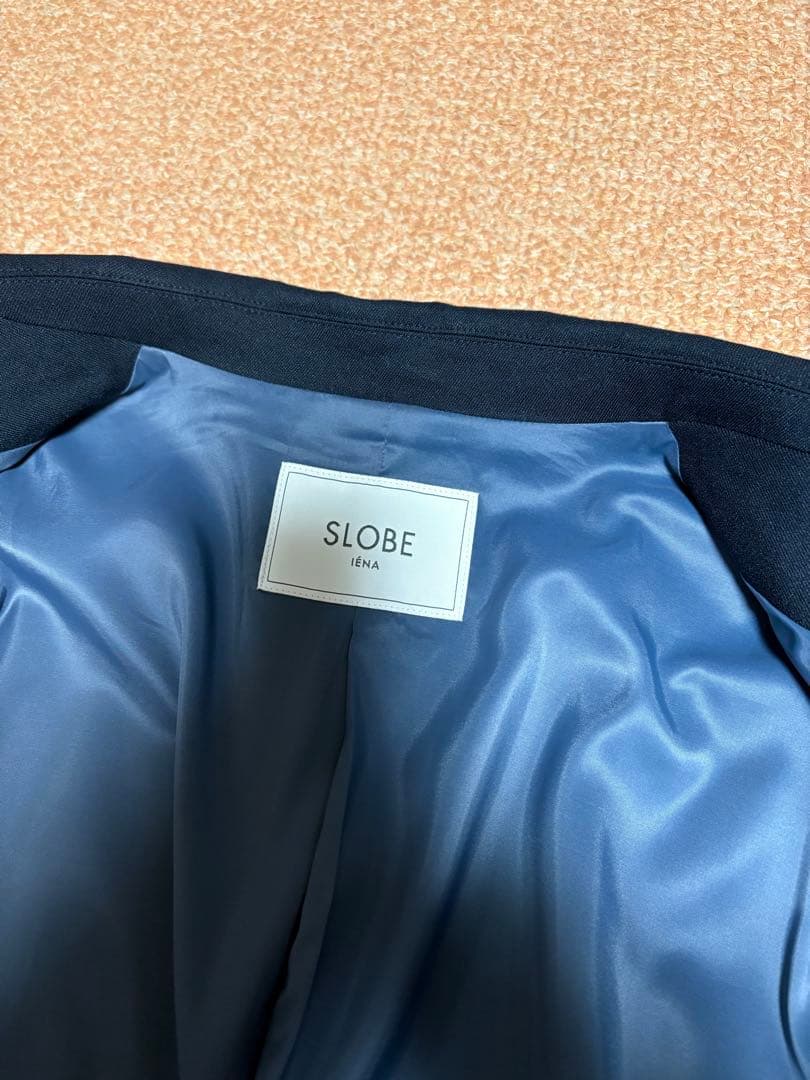 SLOBE IENA 金ボタンブレザー　ジャケット　ネイビー