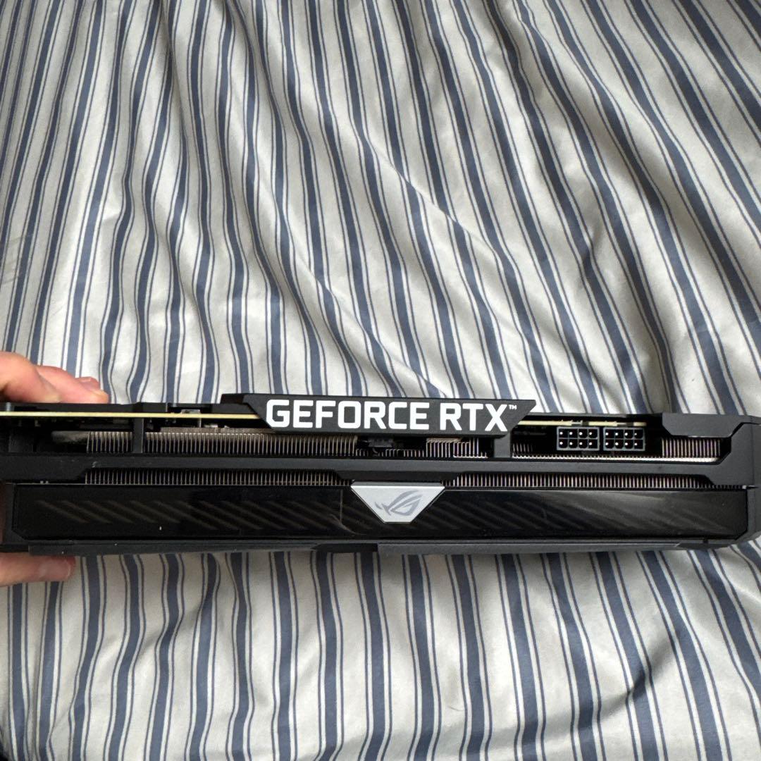【ジャンク品】GEFORCE RTX 3060ti ホワイト グラフィックボード