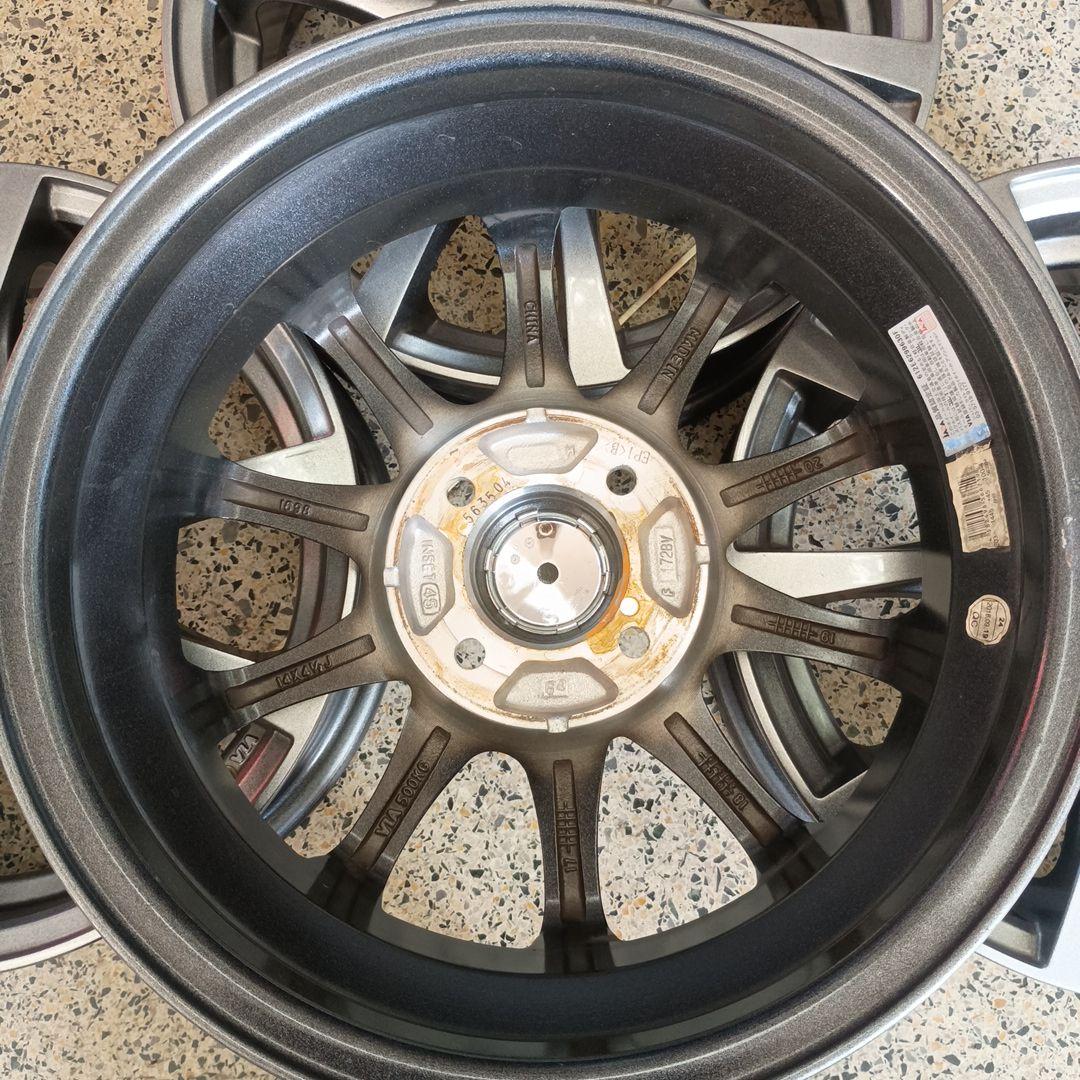 HOT STUFF Exceeder 14インチ 4.5J+45 軽アルミ4本