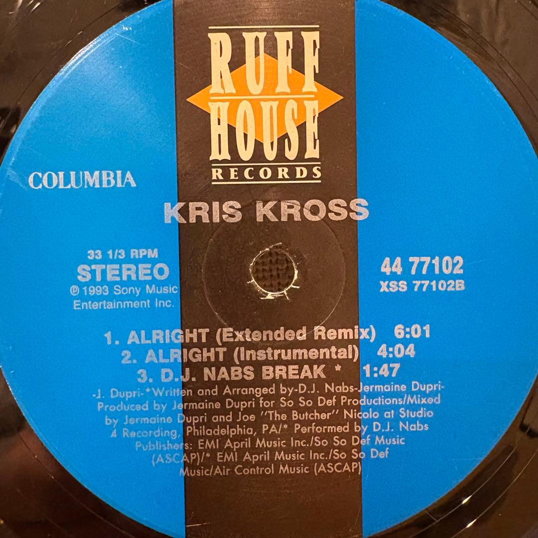 KRIS KROSS / 3枚セット ①ALRIGHT ②JUMP ③本文参照