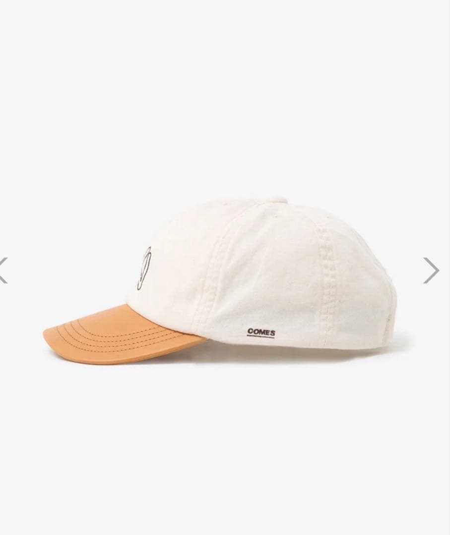 帽子 COMESANDGOES / NY BRIM LEATHER CAP