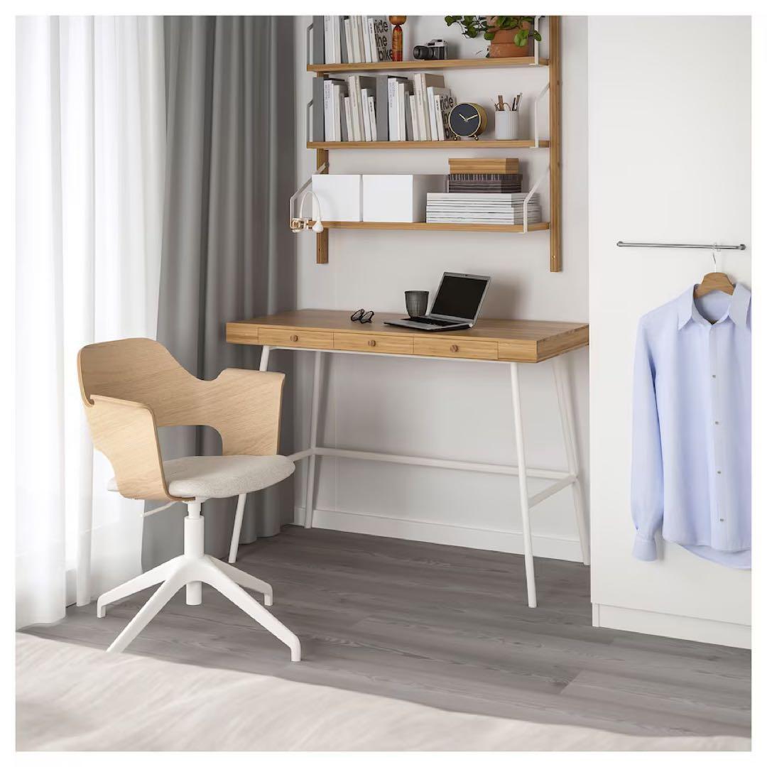 【極美品】IKEA リルオーセン　パソコンデスク