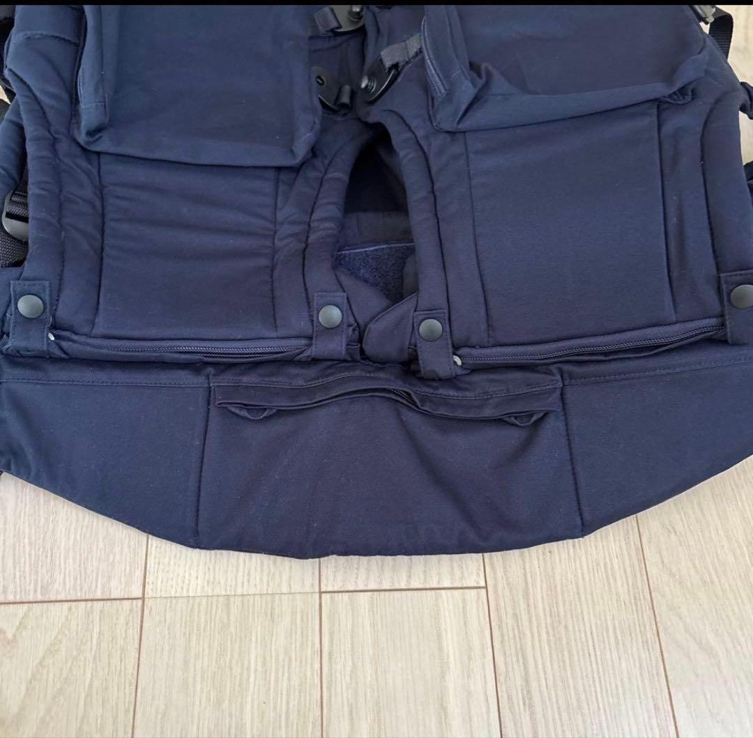 美品！　nap nap ナップナップ　ふたご用　抱っこ紐　ネイビー