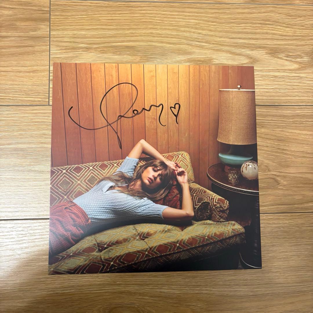 Taylor Swift Midnights サイン入りレコード