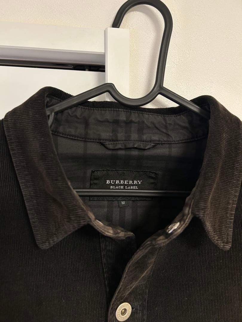BURBERRY BLACK LABEL コーデュロイジャケット