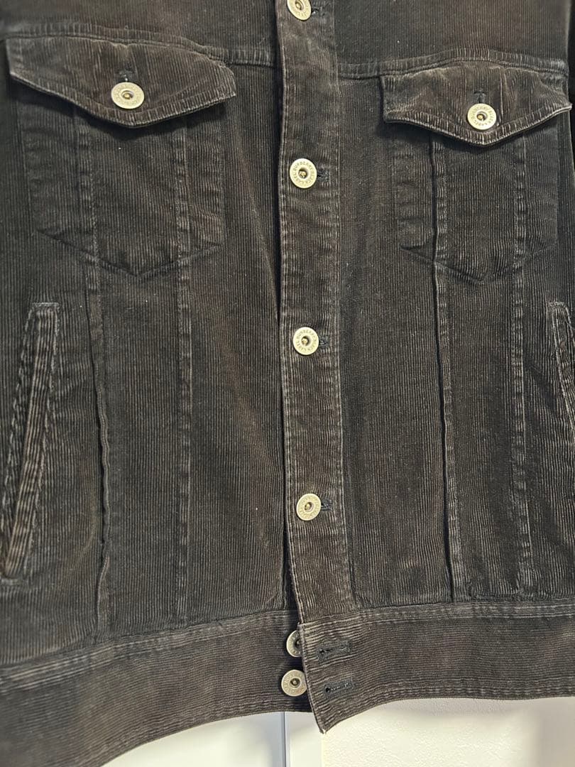 BURBERRY BLACK LABEL コーデュロイジャケット