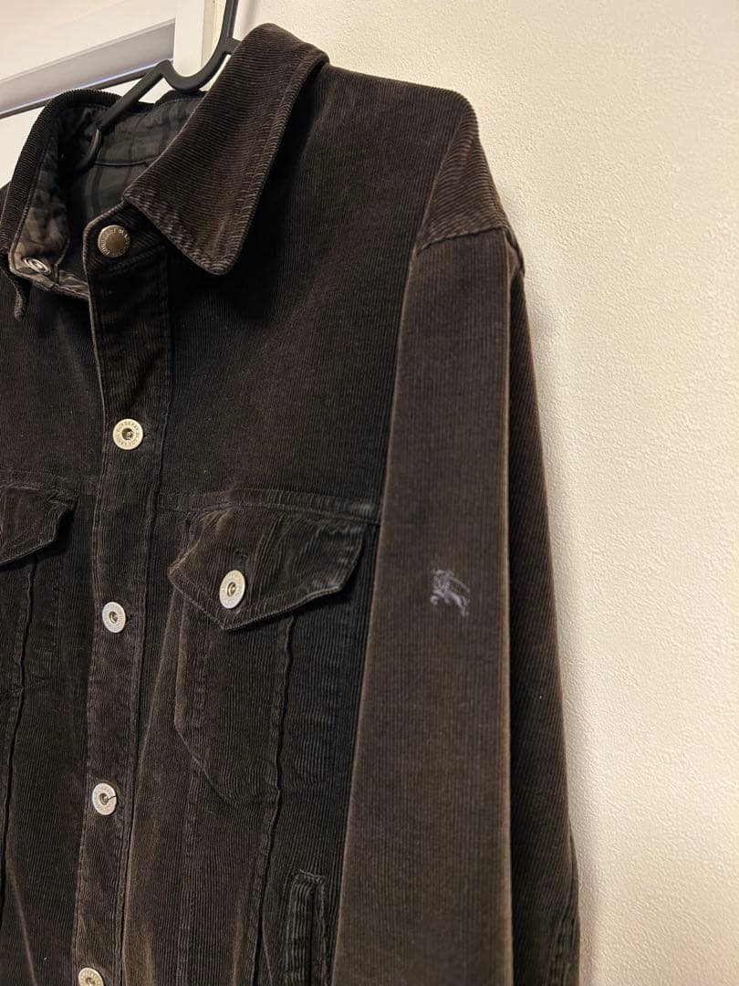 BURBERRY BLACK LABEL コーデュロイジャケット