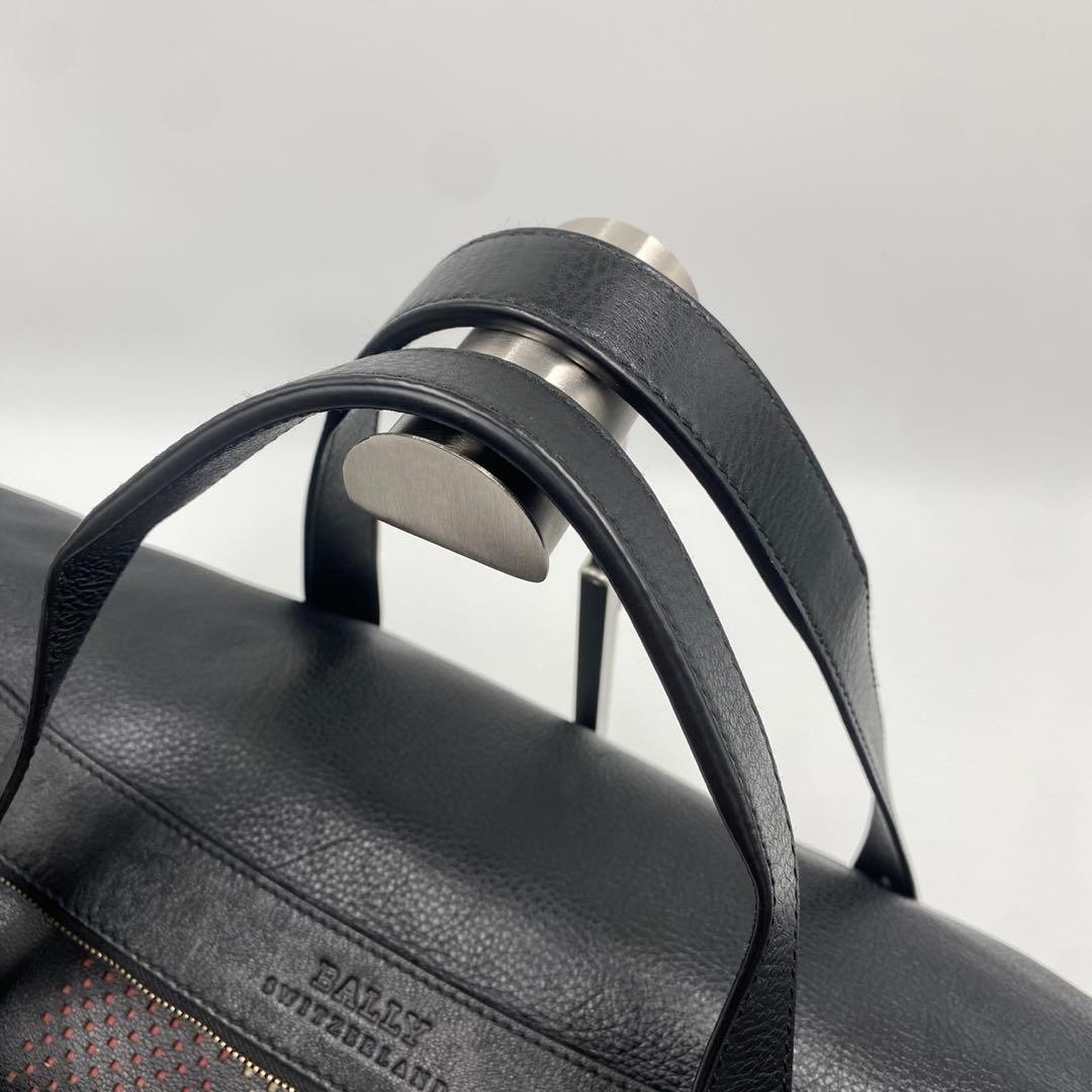 mizmiz様✨バリー BALLY 2way ボストンバッグ レザー ショルダー