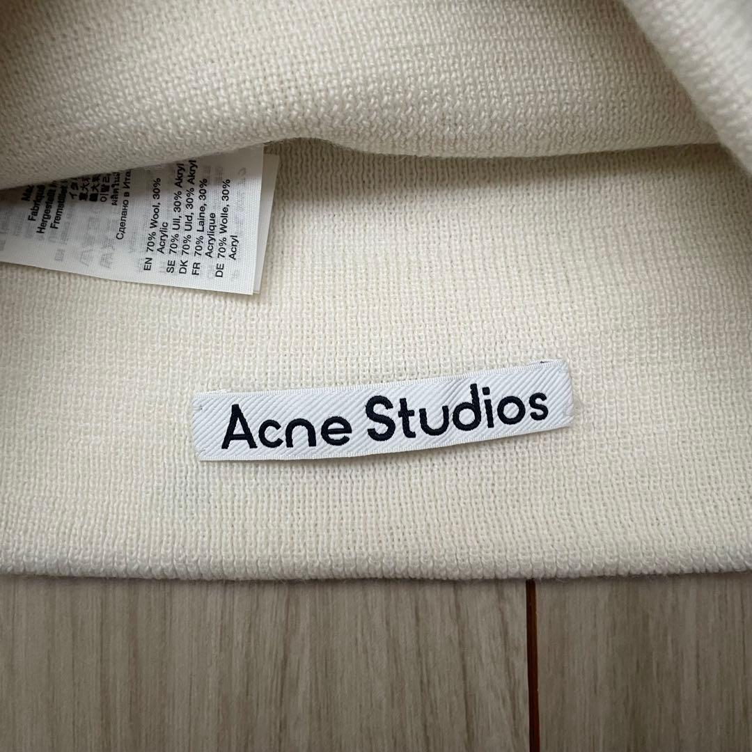 ACNE STUDIOS ホワイトニット帽