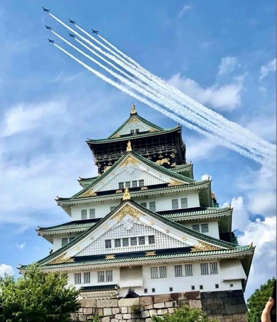 【在庫最終】2025大阪関西万博フライト記念 ブルーインパルス パッチ