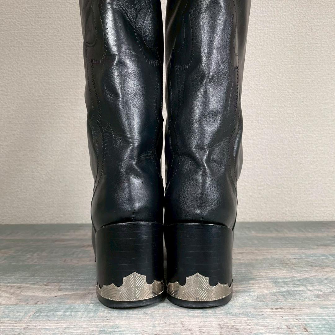 専用　美品 TOGA PULLA メタルヒール ロングブーツ 37