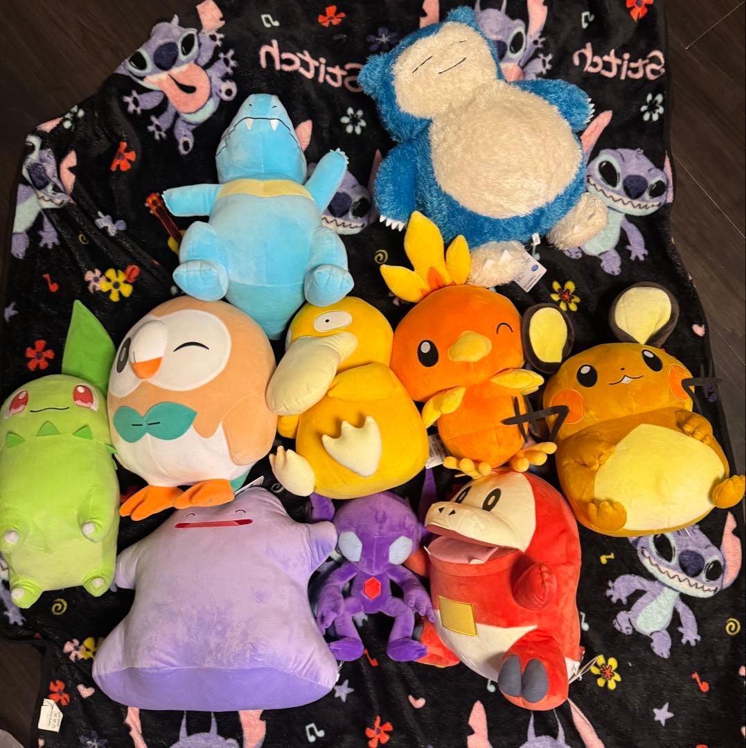 ろ*う様 ポケモン ぬいぐるみ まとめ売り 10種セット 未使用タグ付き