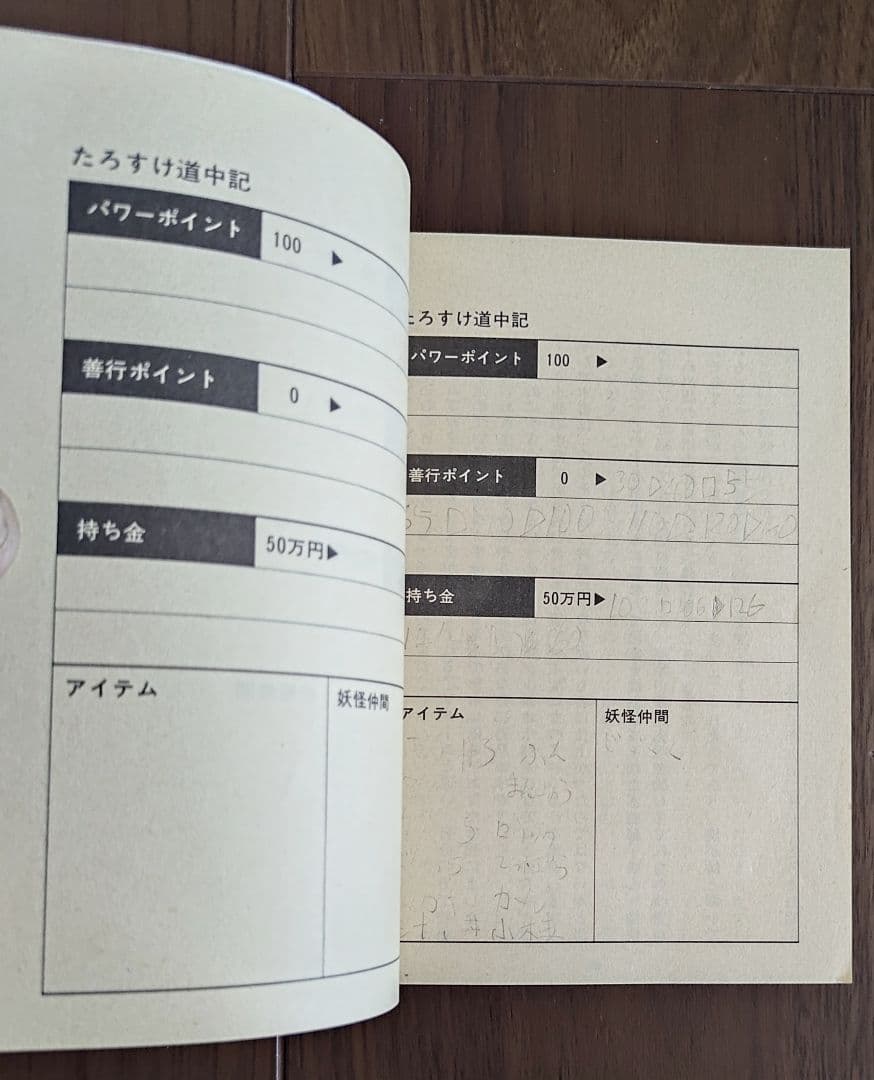 ゲームブック　妖怪道中記 たろすけの大冒険