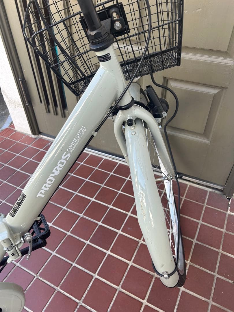 【引取限定】PROVROS シティサイクル 折りたたみ自転車 26インチ