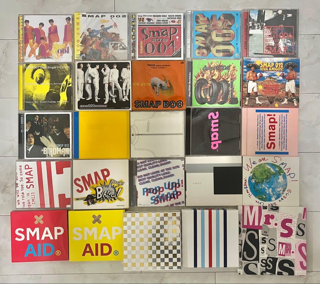 SMAP CD 64枚まとめ売り　初期〜後期／シングル・アルバム／ファン整理品
