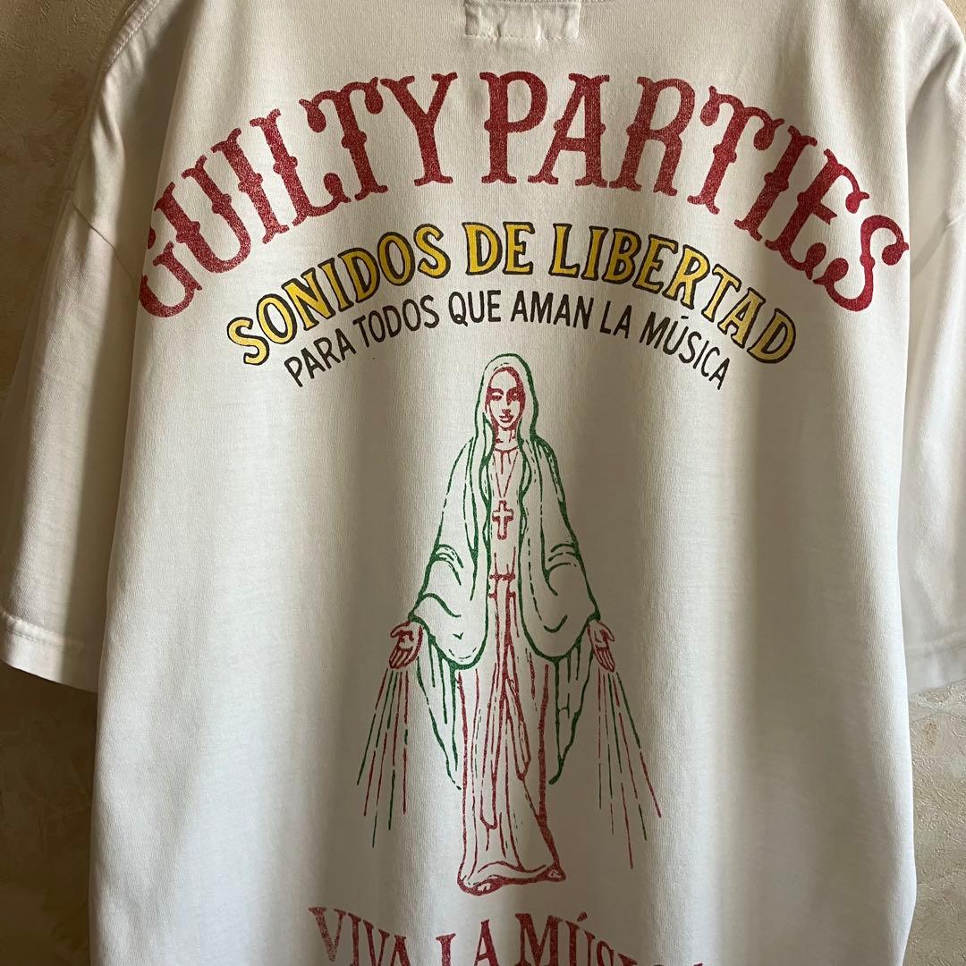 希少 初期タグ ワコマリア マリアtシャツ 白