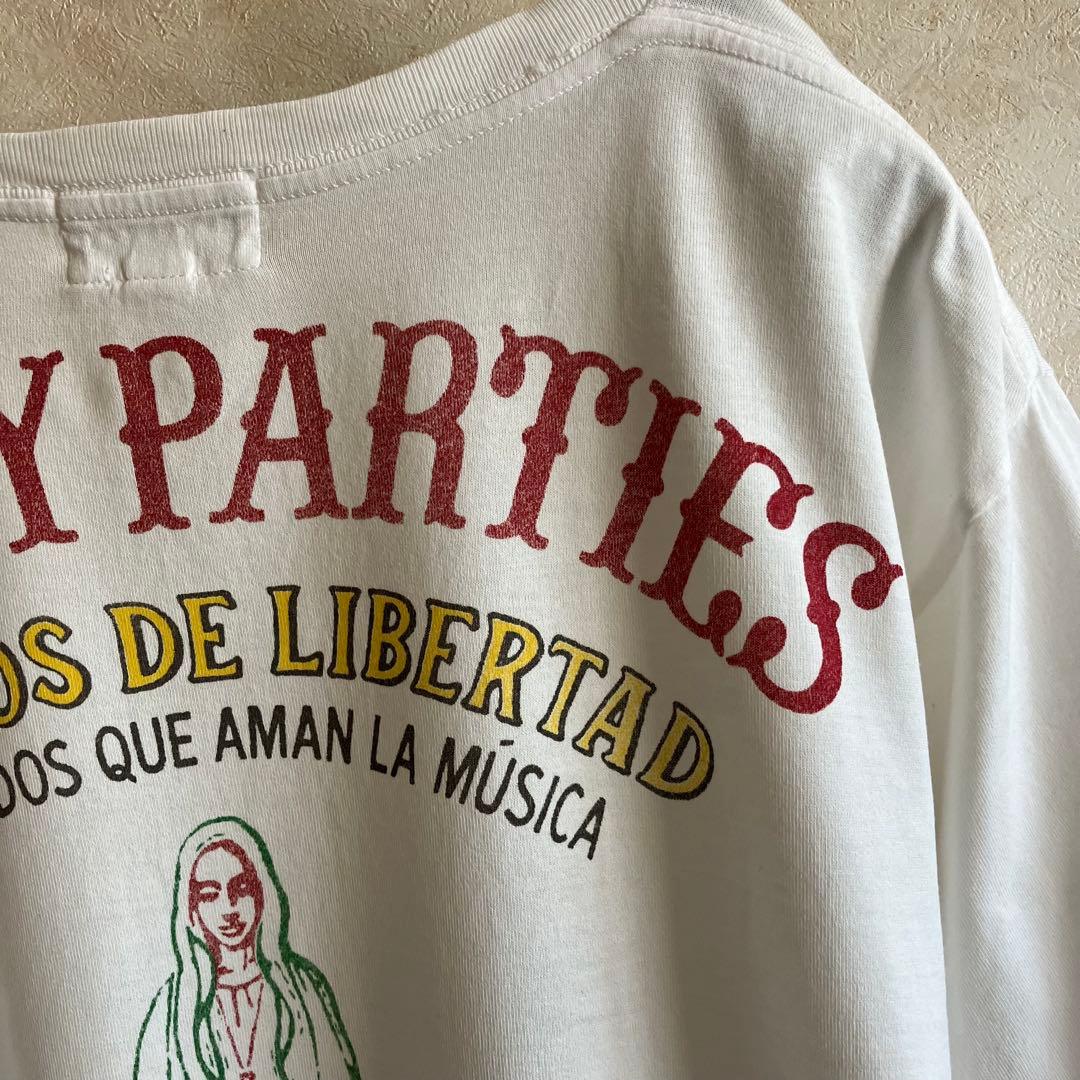 希少 初期タグ ワコマリア マリアtシャツ 白