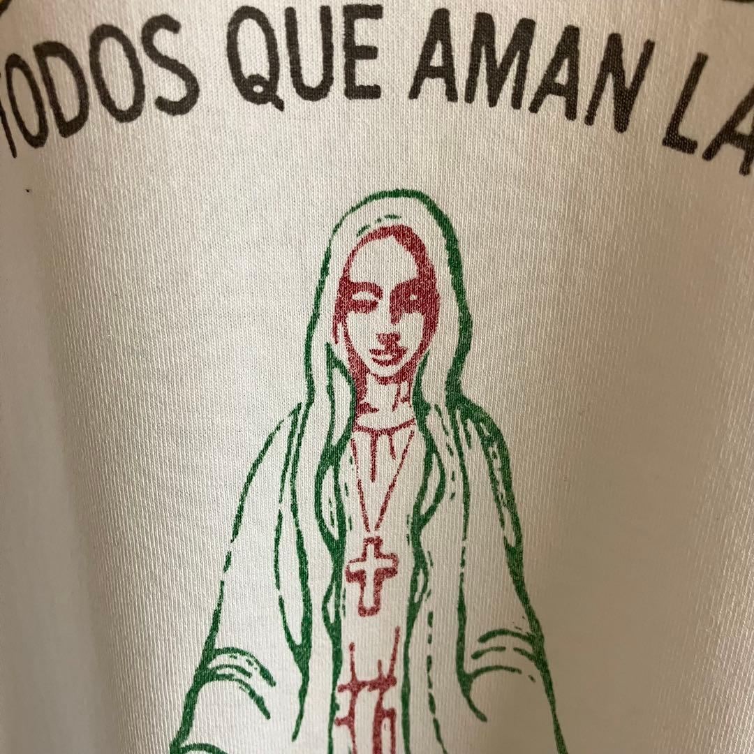 希少 初期タグ ワコマリア マリアtシャツ 白