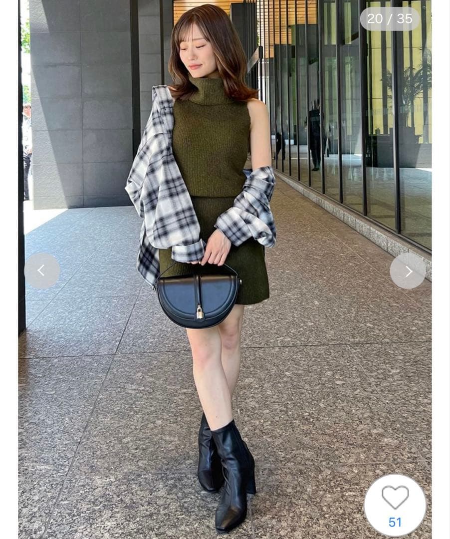 【美品☆今季SNIDEL】ストレッチショートブーツ